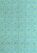 Machine Washable Abstract Light Blue Modern Rug, wshabs5353lblu