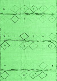 Solid Emerald Green Modern Rug, abs5354emgrn