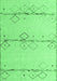 Solid Emerald Green Modern Rug, abs5354emgrn