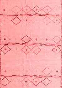 Solid Red Modern Rug, abs5354red