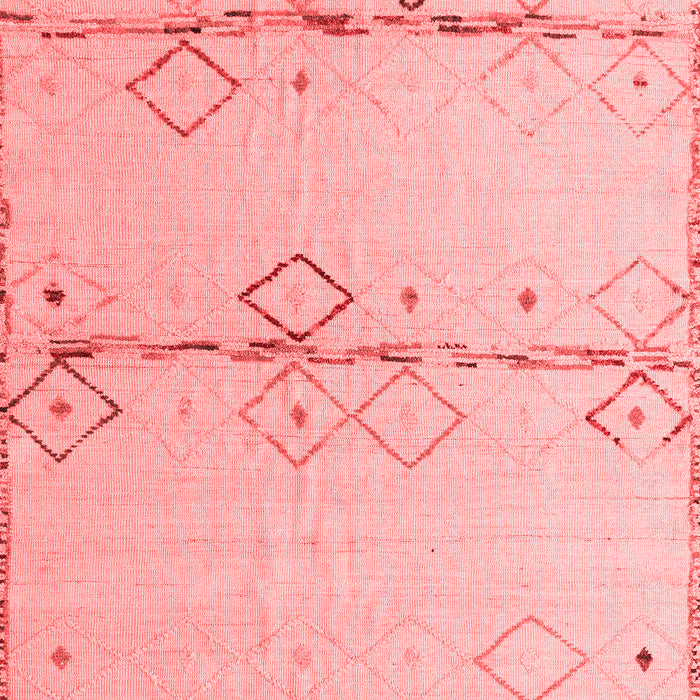 Solid Red Modern Area Rugs