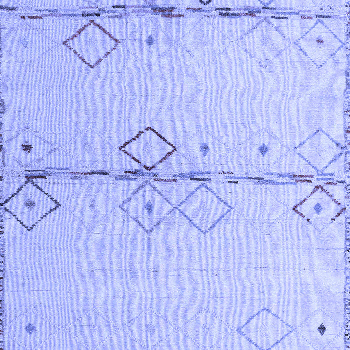 Solid Blue Modern Rug, abs5354blu