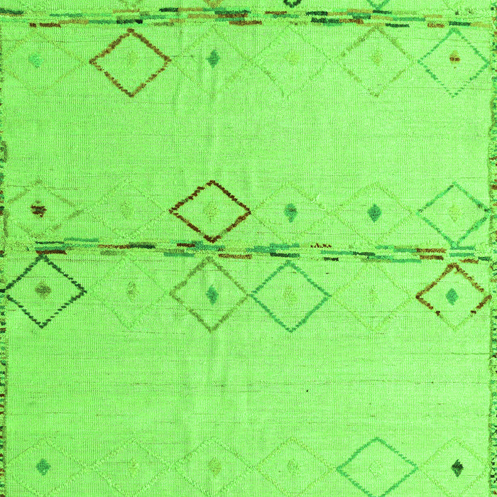 Solid Green Modern Rug, abs5354grn
