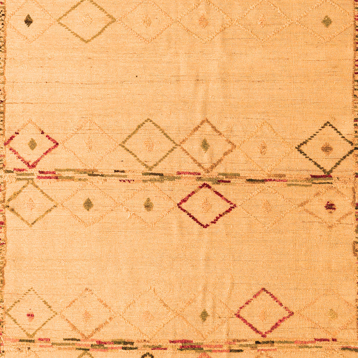 Solid Orange Modern Rug, abs5354org