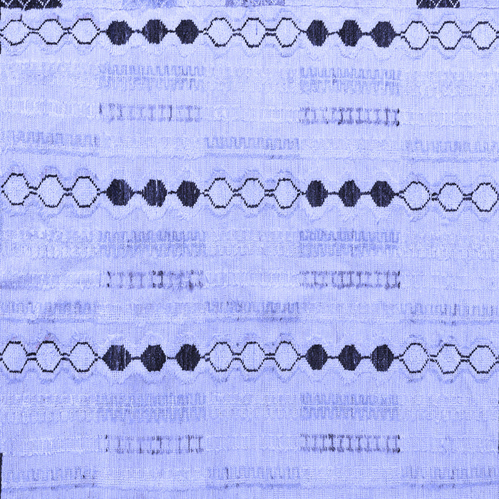 Square Solid Blue Modern Rug, abs5355blu