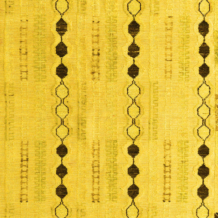 Solid Yellow Modern Rug, abs5355yw