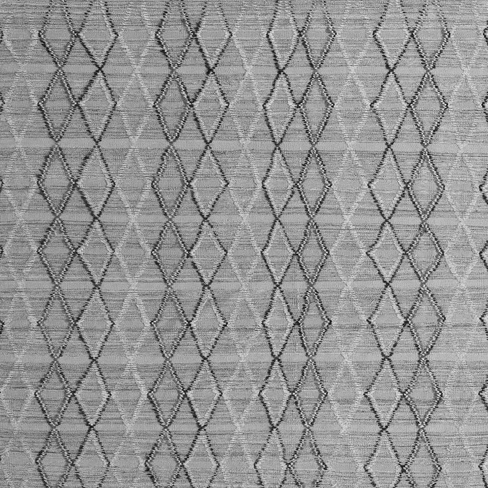 Square Abstract Gray Modern Rug, abs5356gry