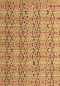 Abstract Brown Modern Rug, abs5356brn