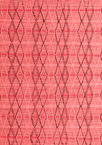 Abstract Red Modern Rug, abs5356red