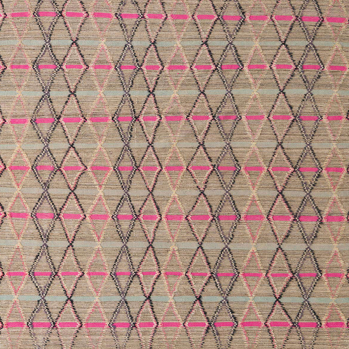 Square Abstract Brown Modern Rug, abs5356