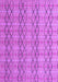 Machine Washable Abstract Purple Modern Area Rugs, wshabs5356pur