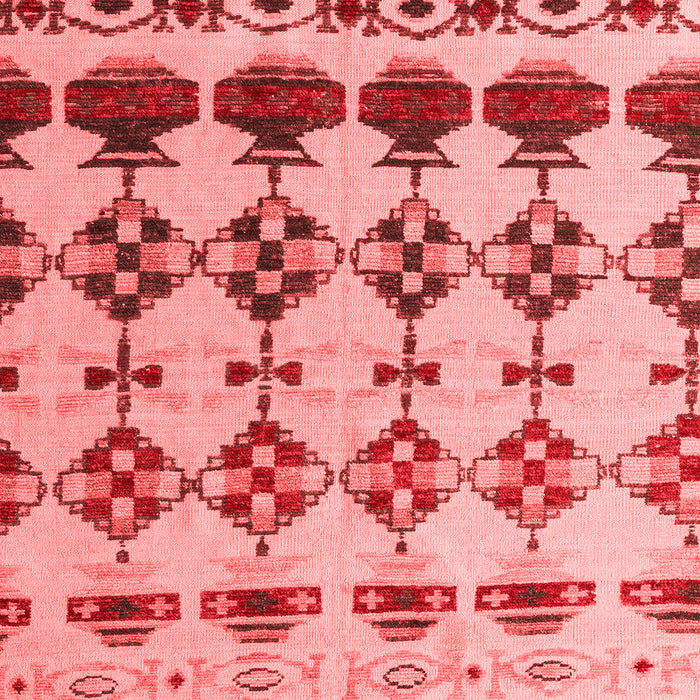 Abstract Red Modern Area Rugs