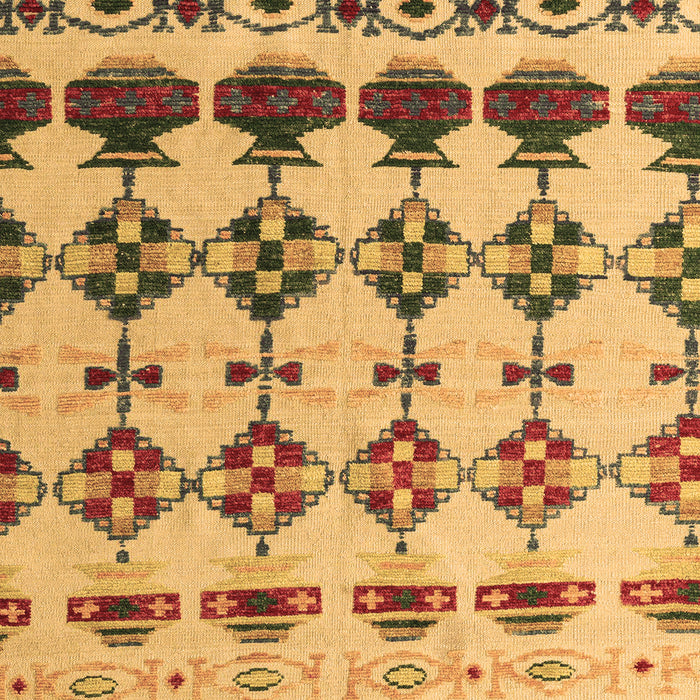 Abstract Brown Modern Rug, abs5357brn