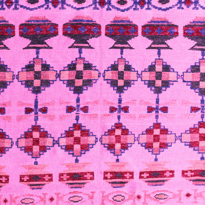 Machine Washable Abstract Pink Modern Rug, wshabs5357pnk