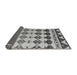 Sideview of Abstract Gray Modern Rug, abs5357gry