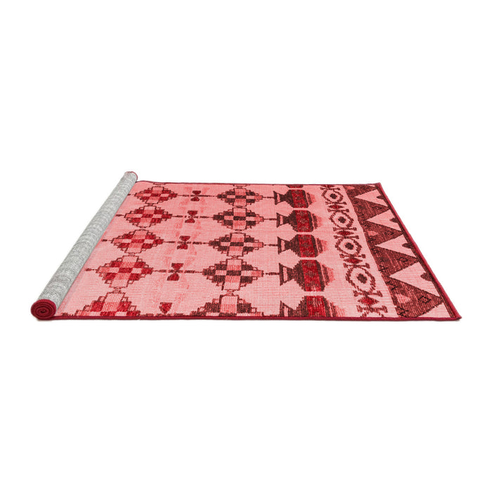 Modern Red Washable Rugs