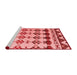 Modern Red Washable Rugs