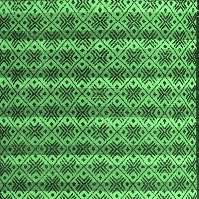 Machine Washable Abstract Emerald Green Modern Area Rugs, wshabs5358emgrn