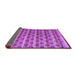 Sideview of Abstract Purple Modern Rug, abs5358pur