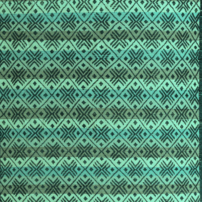 Abstract Turquoise Modern Rug, abs5358turq
