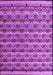 Machine Washable Abstract Purple Modern Area Rugs, wshabs5358pur