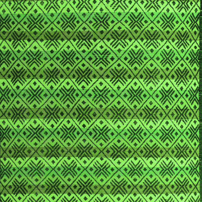 Abstract Green Modern Rug, abs5358grn