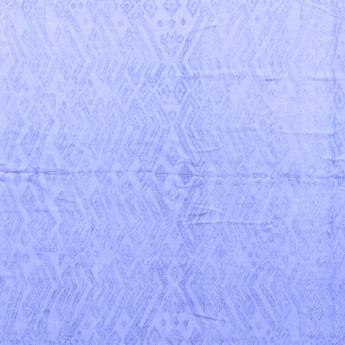 Square Solid Blue Modern Rug, abs5359blu