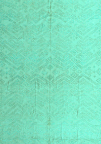 Solid Turquoise Modern Rug, abs5359turq