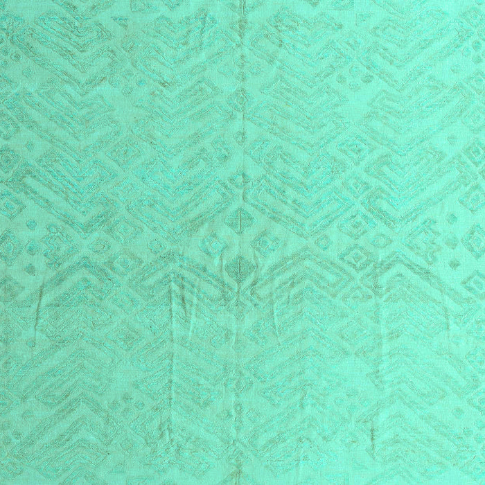 Machine Washable Solid Turquoise Modern Area Rugs, wshabs5359turq