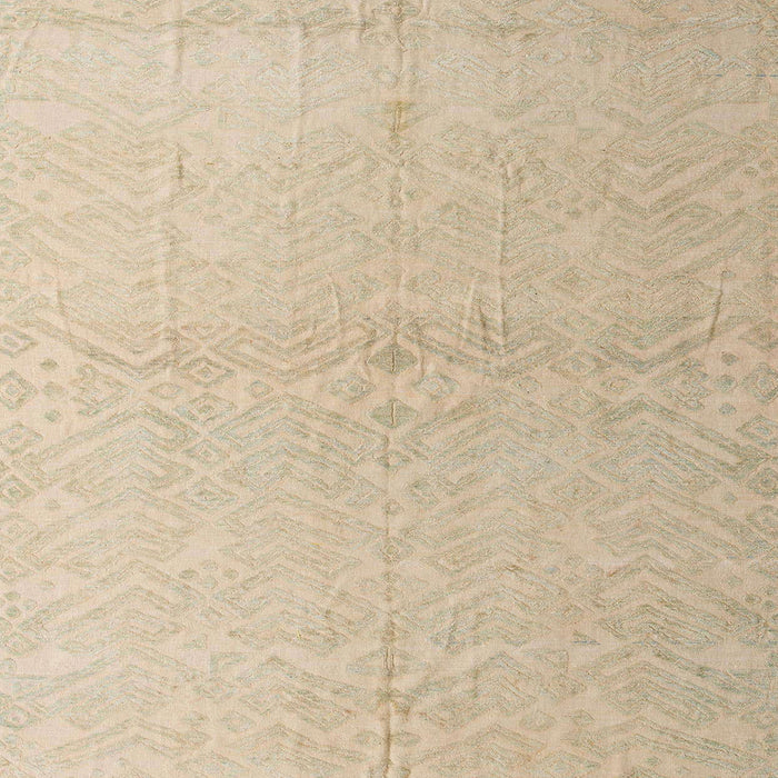 Square Abstract Brown Solid Rug, abs5359