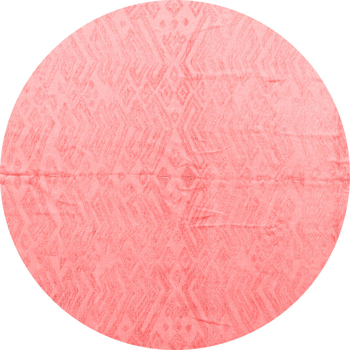 Machine Washable Solid Red Modern Rug, wshabs5359red