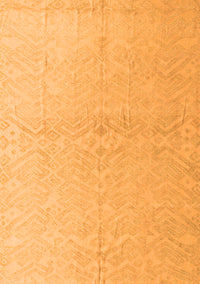 Solid Orange Modern Rug, abs5359org