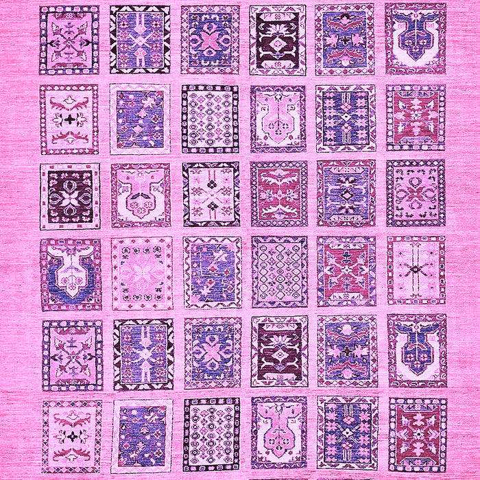 Abstract Purple Modern Rug, abs535pur