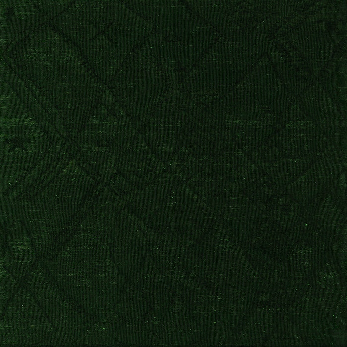 Square Machine Washable Abstract Green Modern Area Rugs, wshabs5360grn