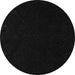 Round Abstract Gray Modern Rug, abs5360gry