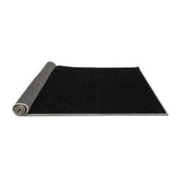 Sideview of Abstract Gray Modern Rug, abs5360gry