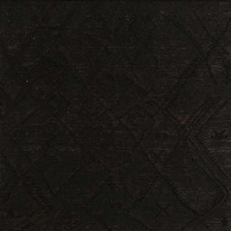 Square Abstract Black Modern Rug, abs5360