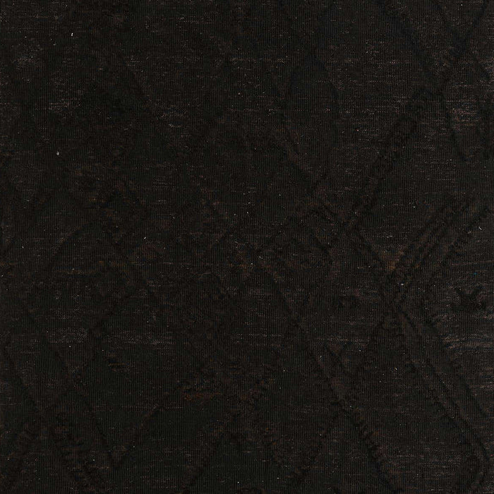 Machine Washable Abstract Black Rug, wshabs5360