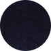 Round Abstract Blue Modern Rug, abs5360blu