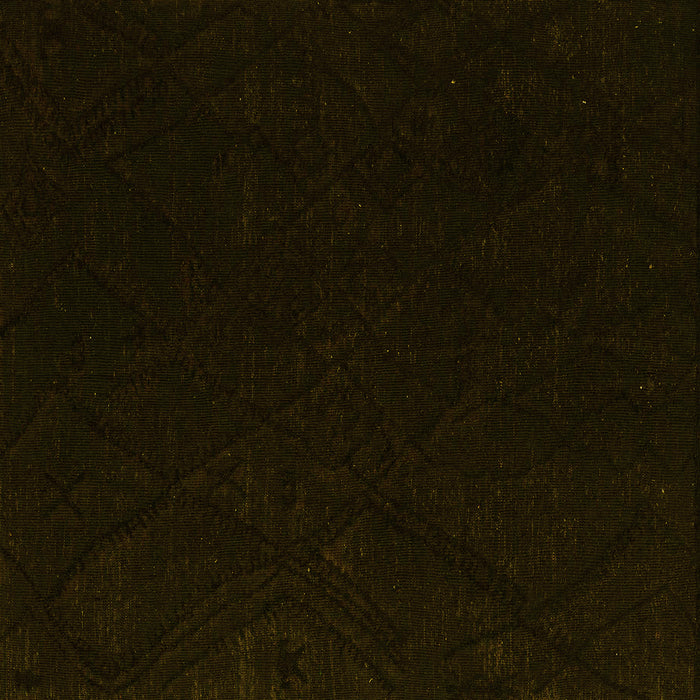 Square Machine Washable Abstract Yellow Modern Rug, wshabs5360yw