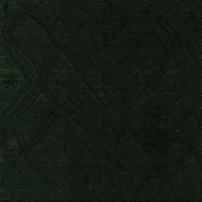 Square Machine Washable Abstract Emerald Green Modern Area Rugs, wshabs5360emgrn