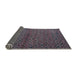 Sideview of Abstract Black Modern Rug, abs5361