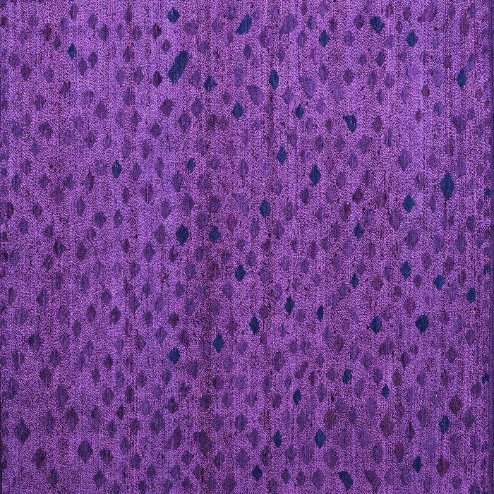Square Abstract Purple Modern Rug, abs5361pur
