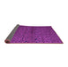 Sideview of Abstract Pink Modern Rug, abs5361pnk