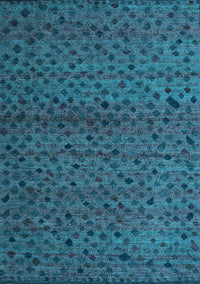 Abstract Light Blue Modern Rug, abs5361lblu