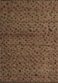 Abstract Brown Modern Rug, abs5361brn