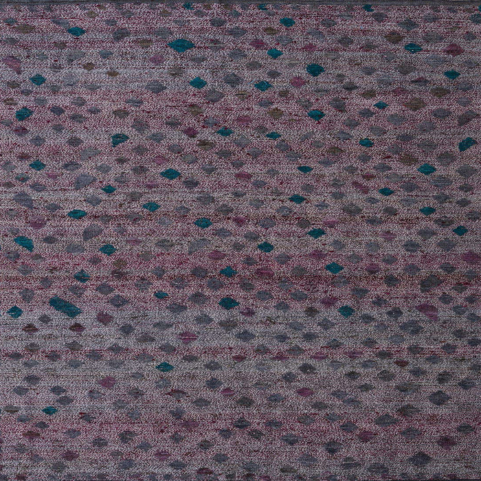 Square Abstract Black Modern Rug, abs5361