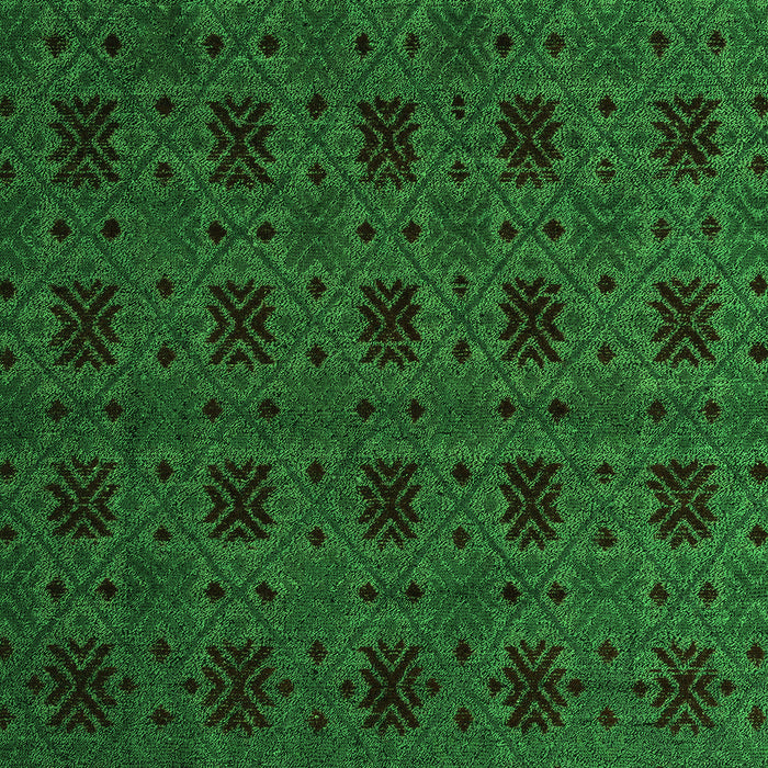 Abstract Green Modern Rug, abs5362grn
