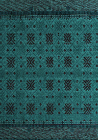 Abstract Turquoise Modern Rug, abs5362turq