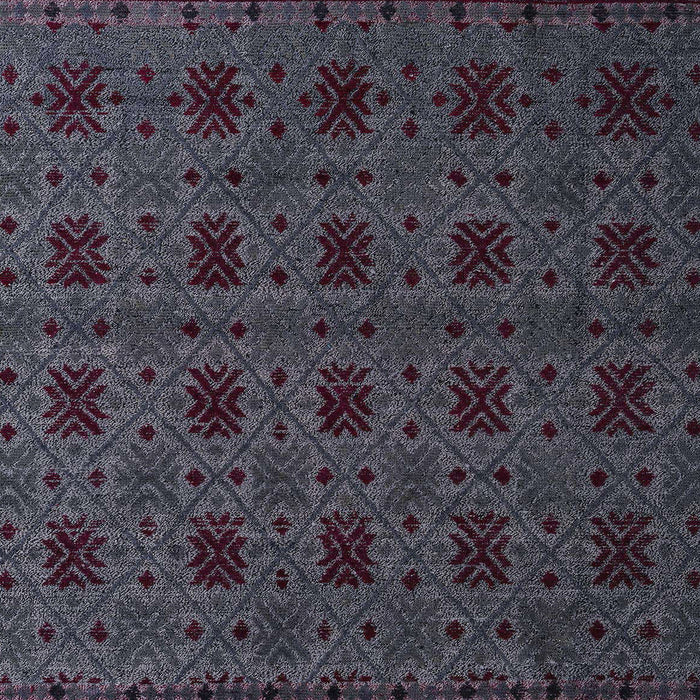 Abstract Charcoal Black Modern Rug, abs5362